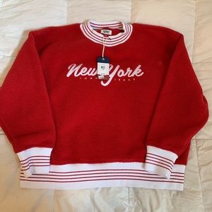 Tommy Jeans Red New York Sweatshirt